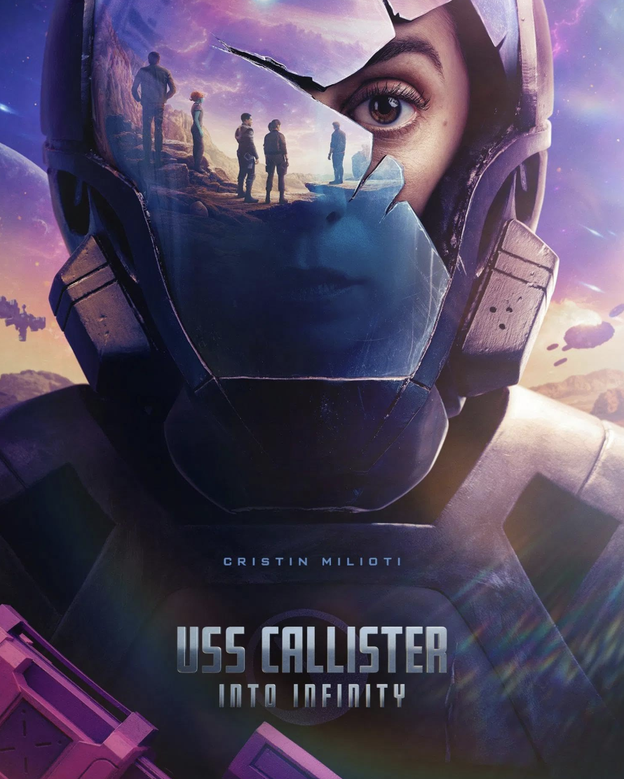 The first episode "USS Callister" is my all time favorite episode, so hearing that they were making a sequel was so exciting. (Fair use photo from Netflix)